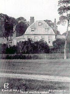 Old photo of Eagle Hall in Southgate,England